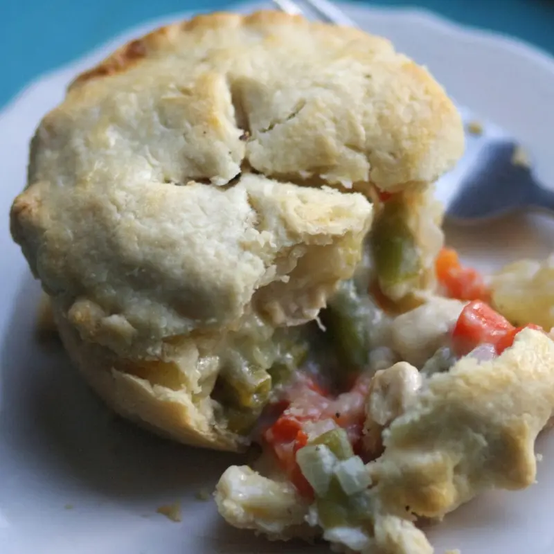 Muffin Tin Chicken Pot Pies