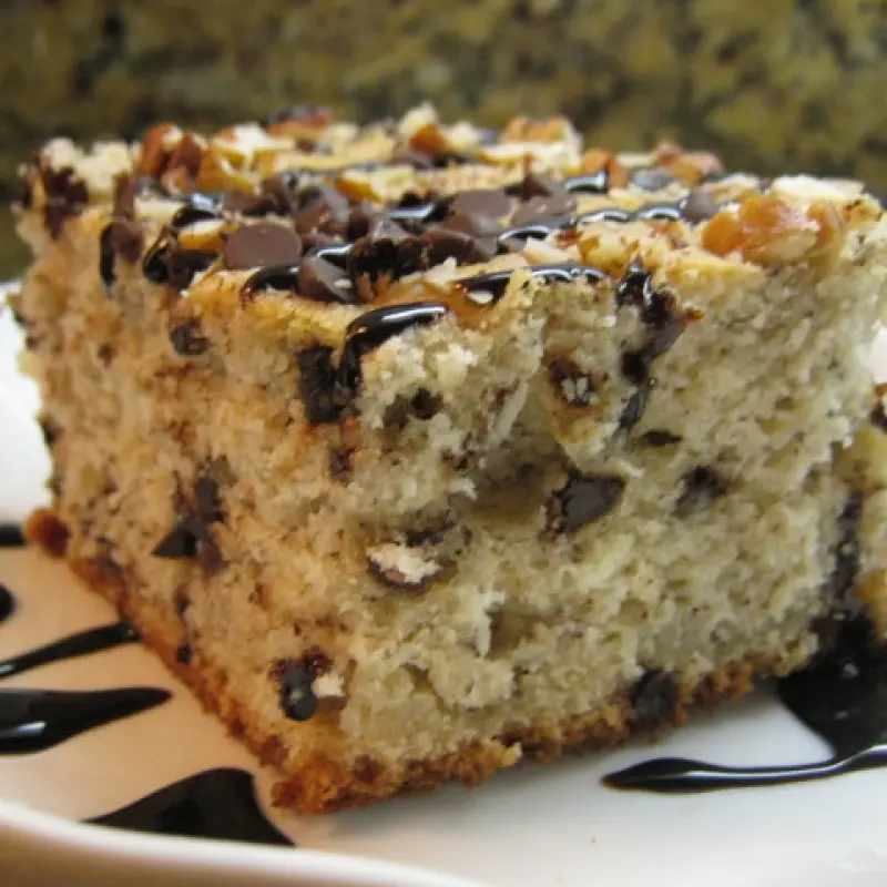 Banana Chocolate Chip Cake