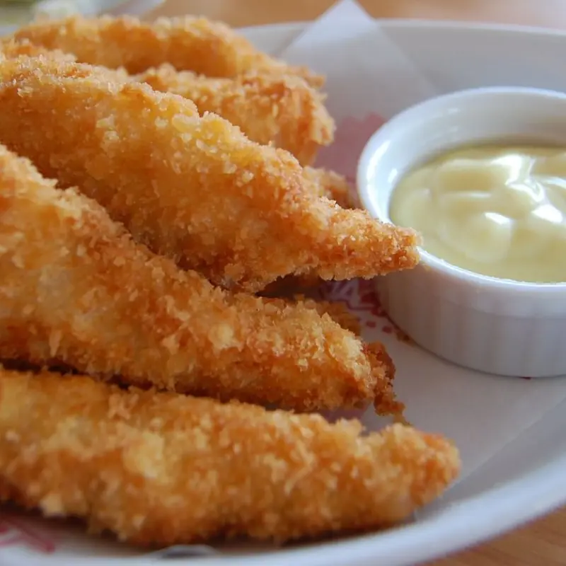 Crispy Baked Chicken Fingers