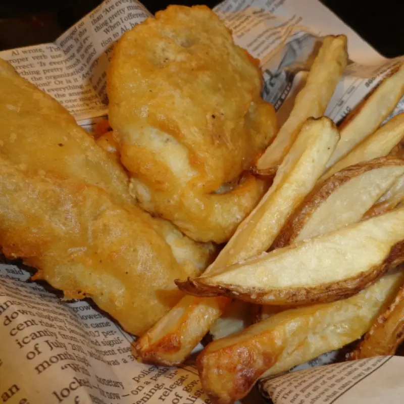 Beer Battered Fish and Chips