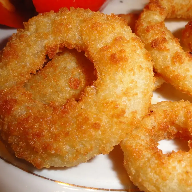 Crispy Delicious Baked Onion Rings