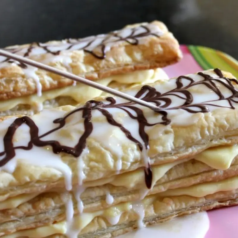 Vanilla Cream Napoleons Made Easy