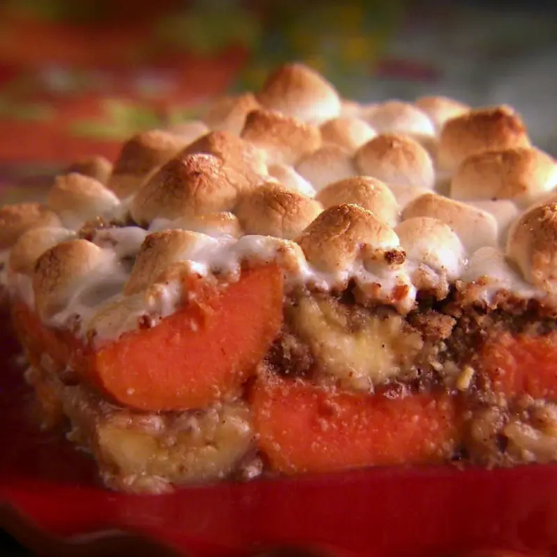 Banana Yam Casserole