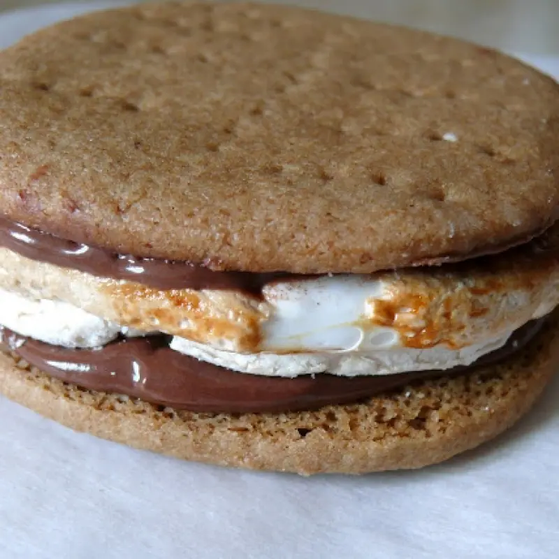 Homemade Graham Cracker Smores
