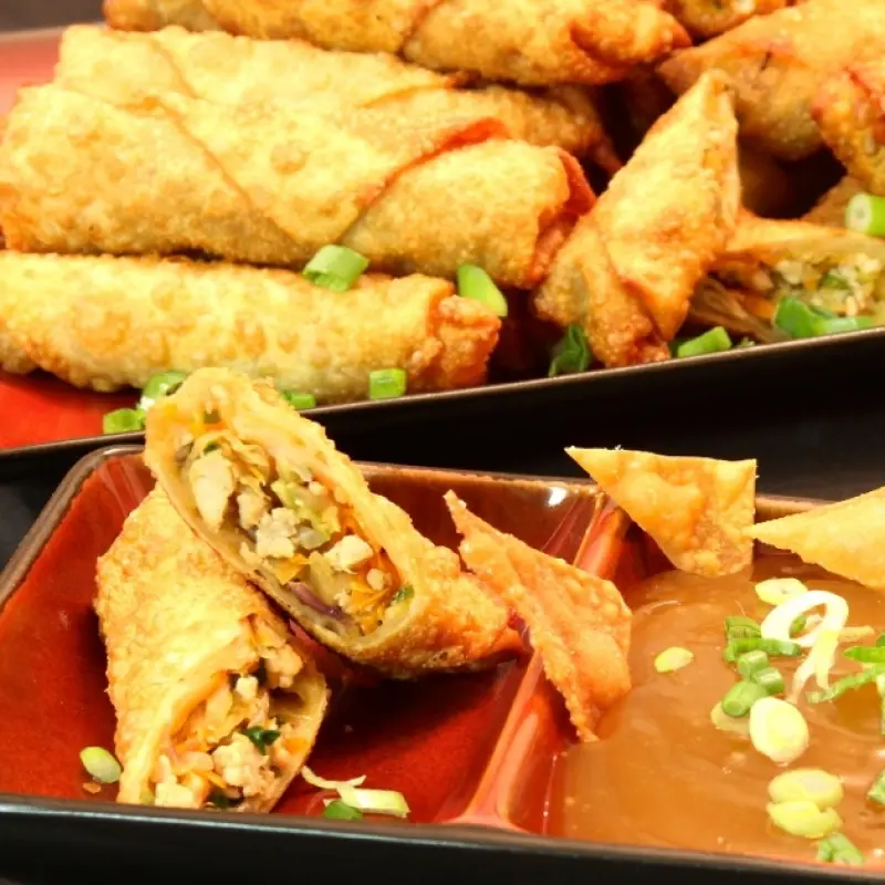 Delicious Crispy Egg Rolls