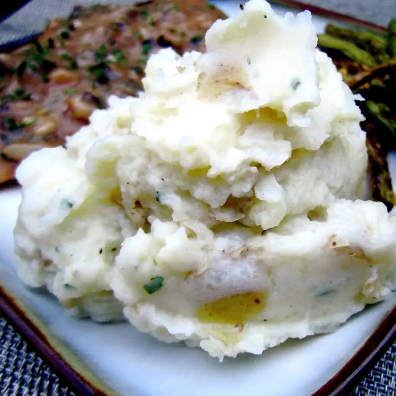 Lighter Mashed Potatoes