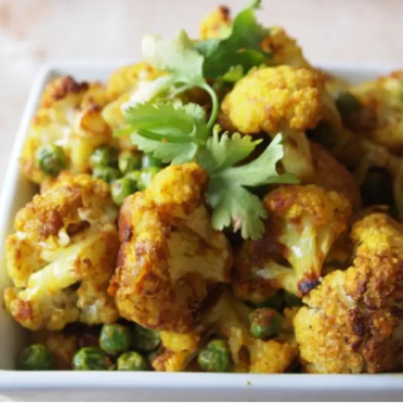 Spicy Roasted Cauliflower