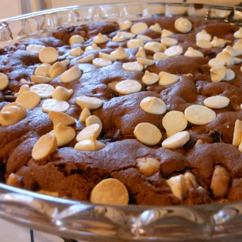 Chocolate Cranberry Chunky Bar Cookies