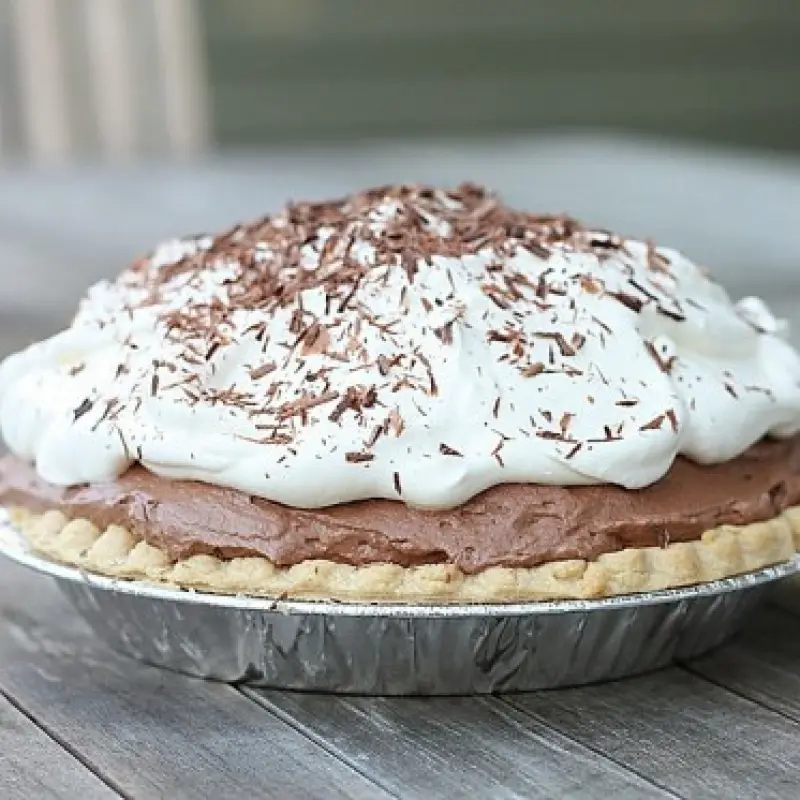 Mile High Chocolate Pie