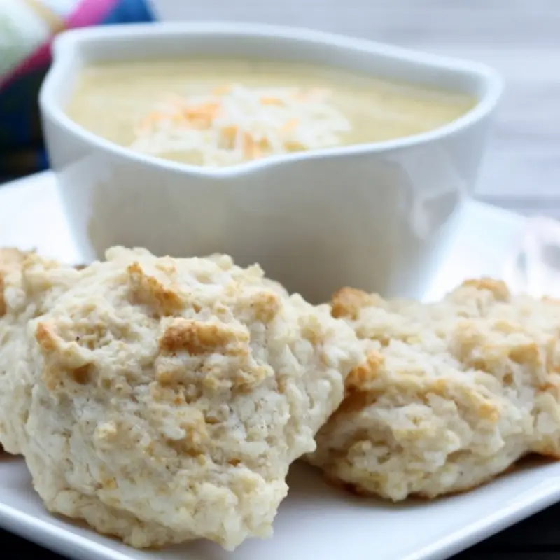 Fluffy Buttermilk Drop Biscuits