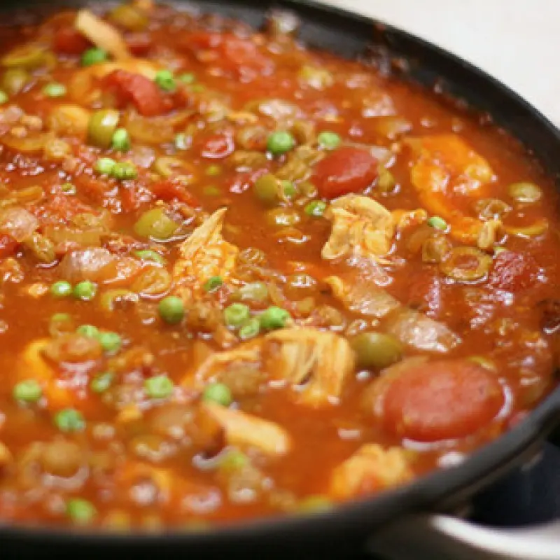 Stove Top Spanish Chicken Casserole