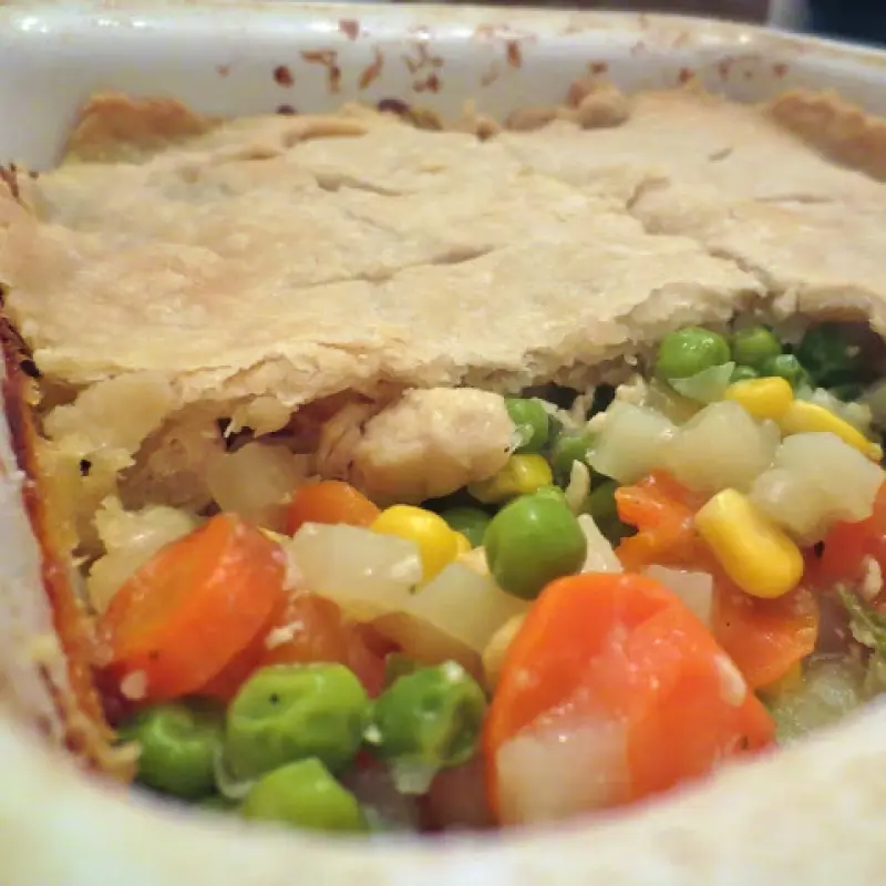 Just Winging It Chicken Pot Pie