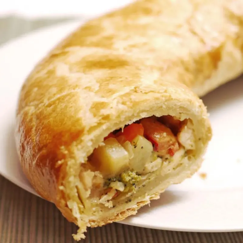 Chicken Puff Pastry Pie