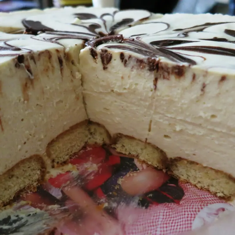 Coffee Liquor Cheesecake (no-bake)