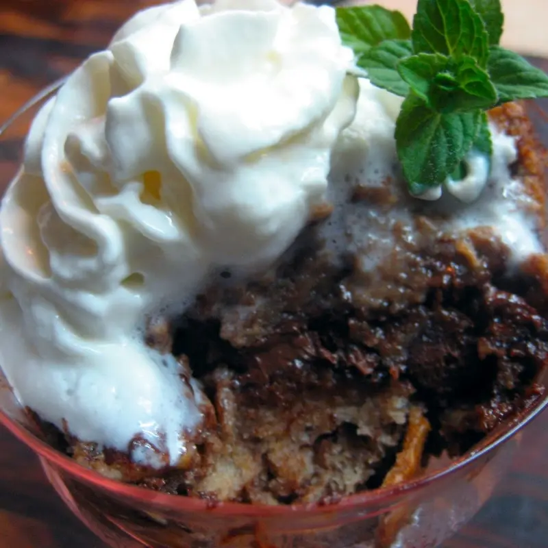 Chocolate Bread Pudding