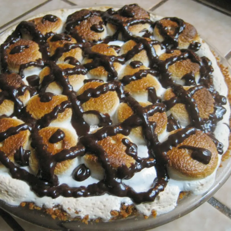 Ultimate Smores Brownie Pie