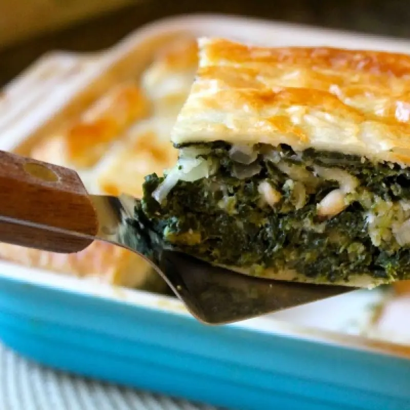 Deep Dish Spinach Pie