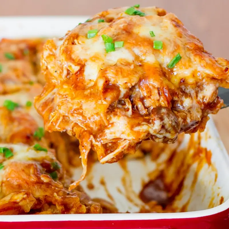 Easy Chicken Enchilada Casserole