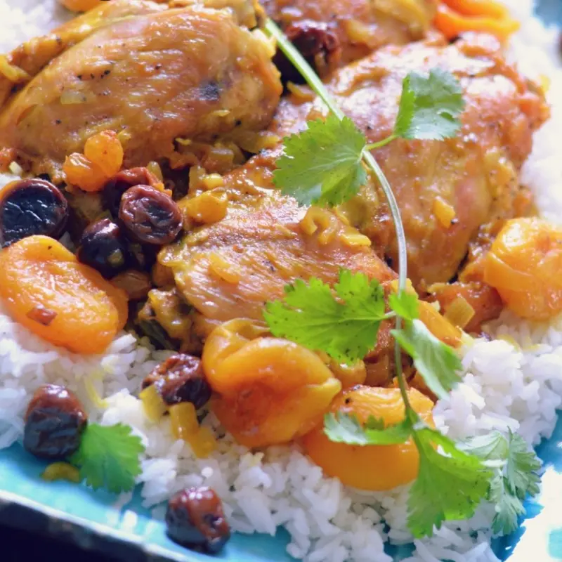 Spiced Apricot Chicken