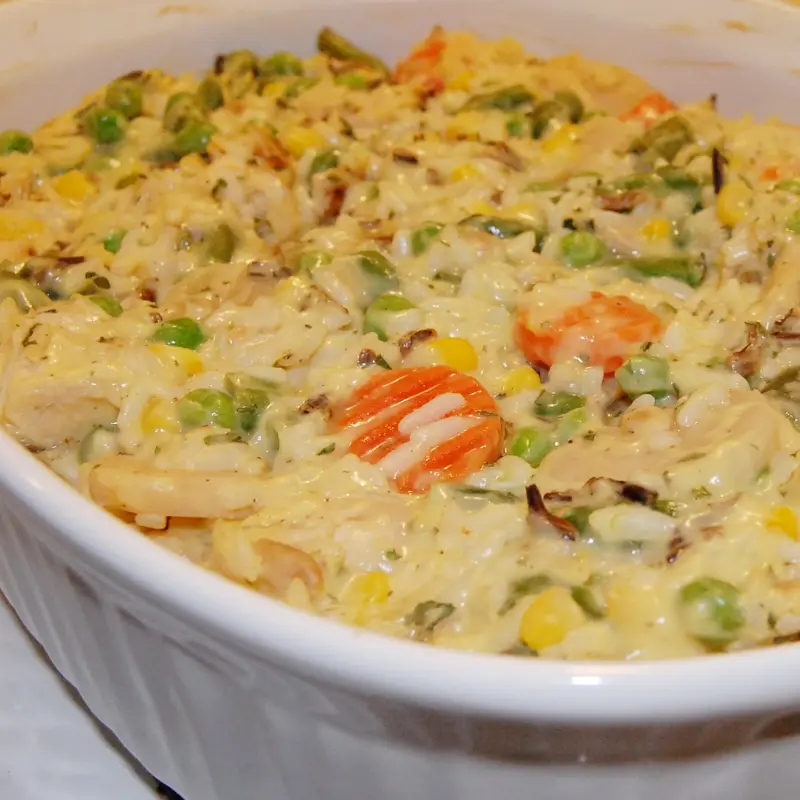 Chicken Wild Rice Casserole