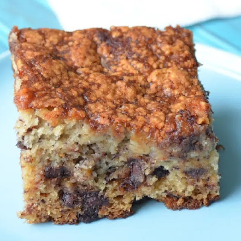 Banana Cake With Chocolate Chips