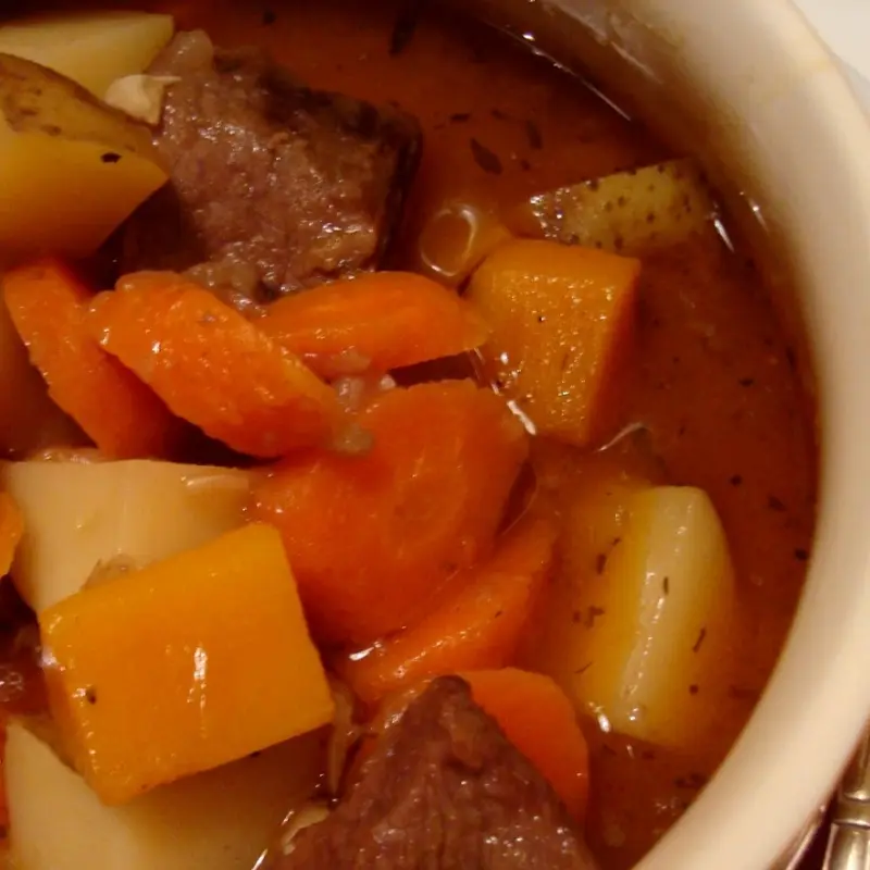 Beef Stew With Pumpkin Ale