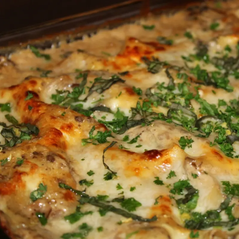 Mushroom Lasagna