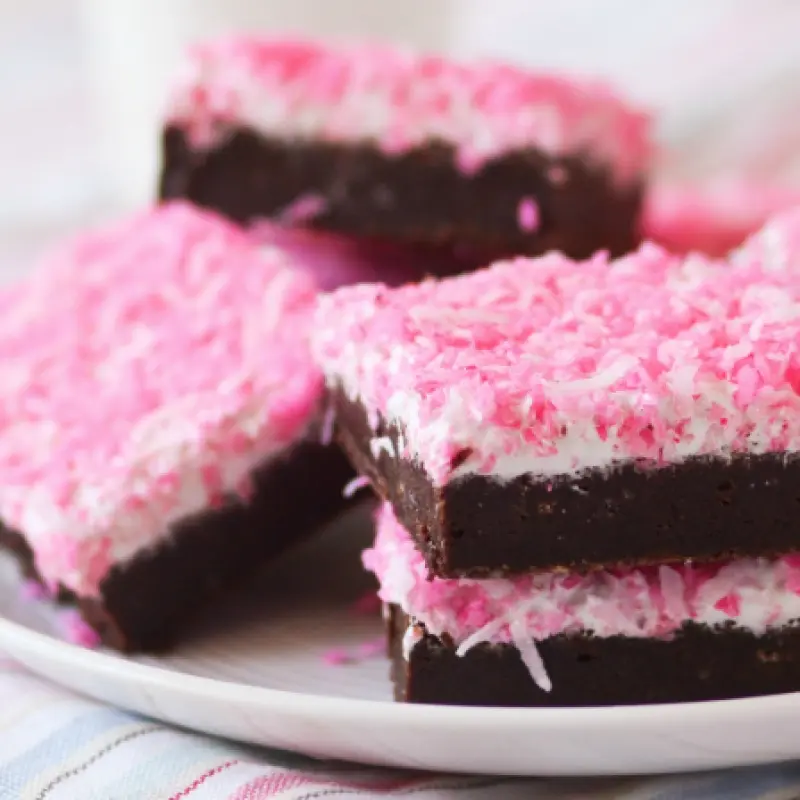 SnoBall Brownies