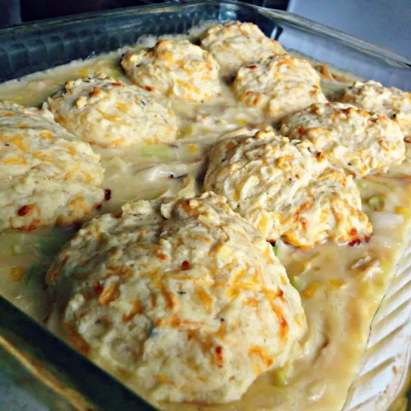 Chicken and Cheese Biscuits