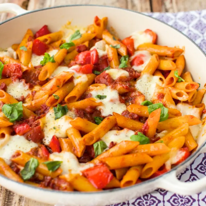 Chorizo Pasta Bake