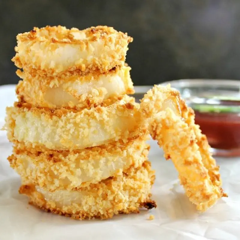 Baked Onion Rings