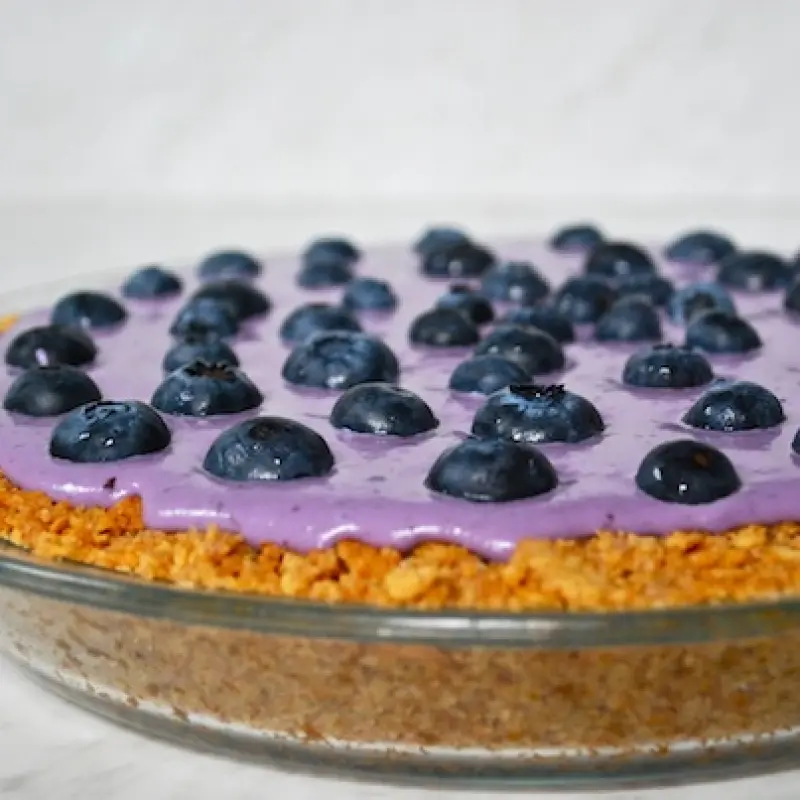 Refrigerator Blueberry Pie