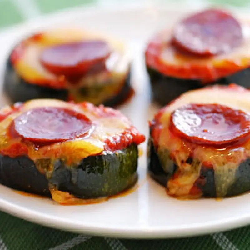 Zucchini Pizza Bites
