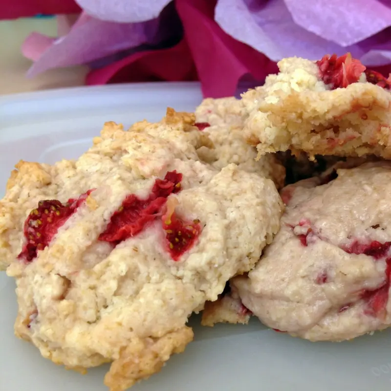 Strawberry Shortcake Cookies