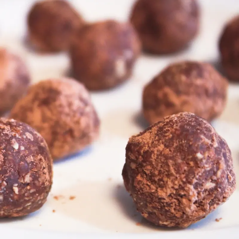 Good For You Cocoa Oat Truffles