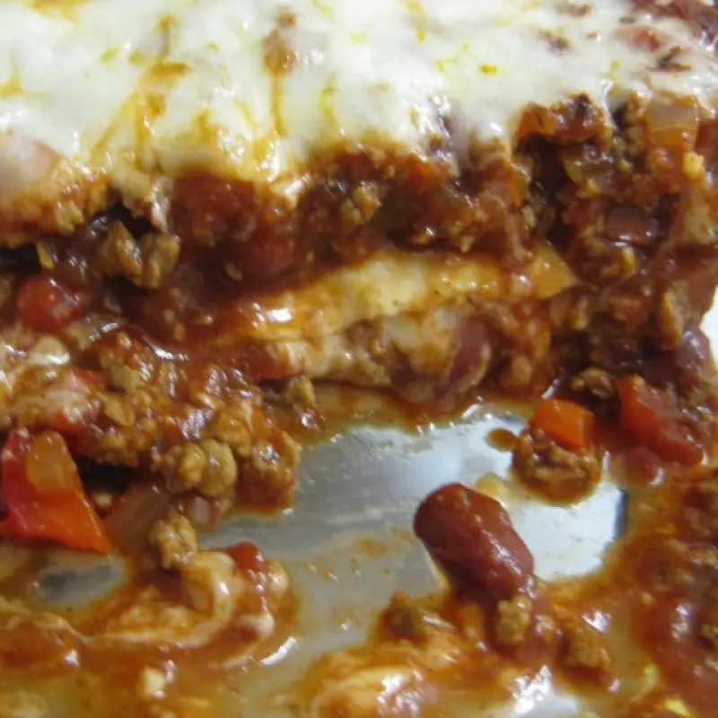 Quesadilla Casserole aka Mexican Lasagne