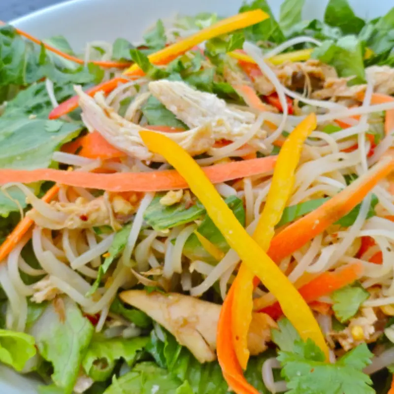 Spicy Peanut Noodle Salad