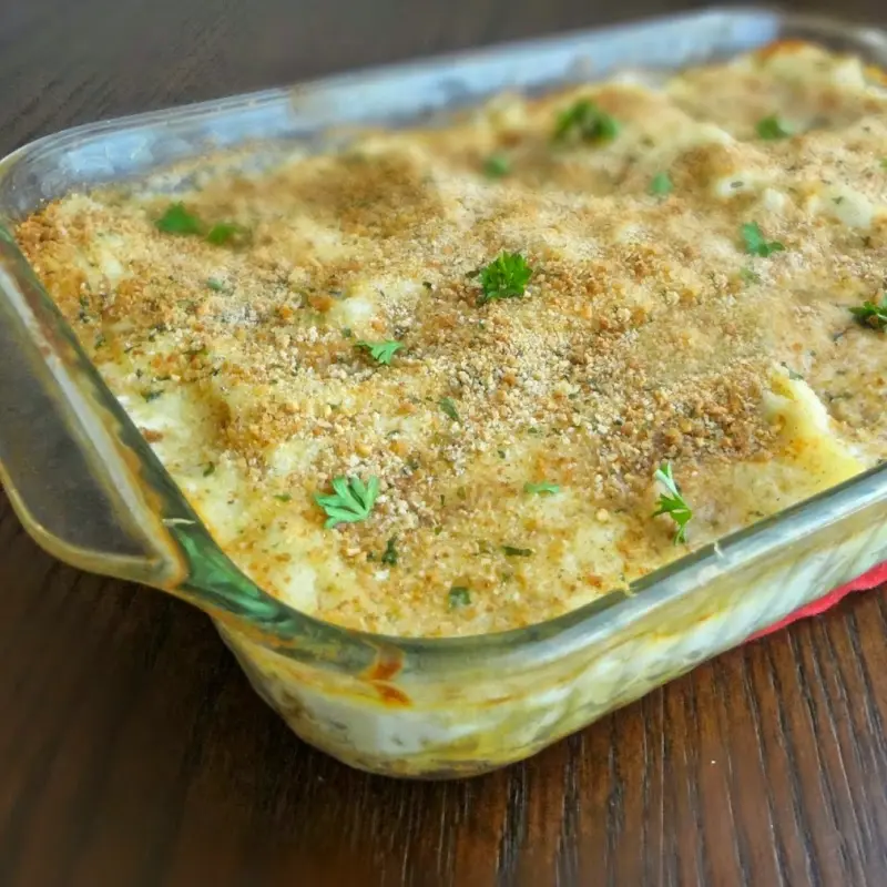 Garlic Parmesan Chicken Lasagna