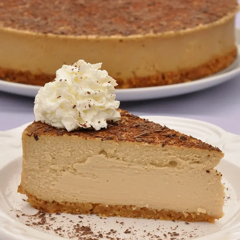 Tiramisu Cheesecake With Graham Cracker Crust