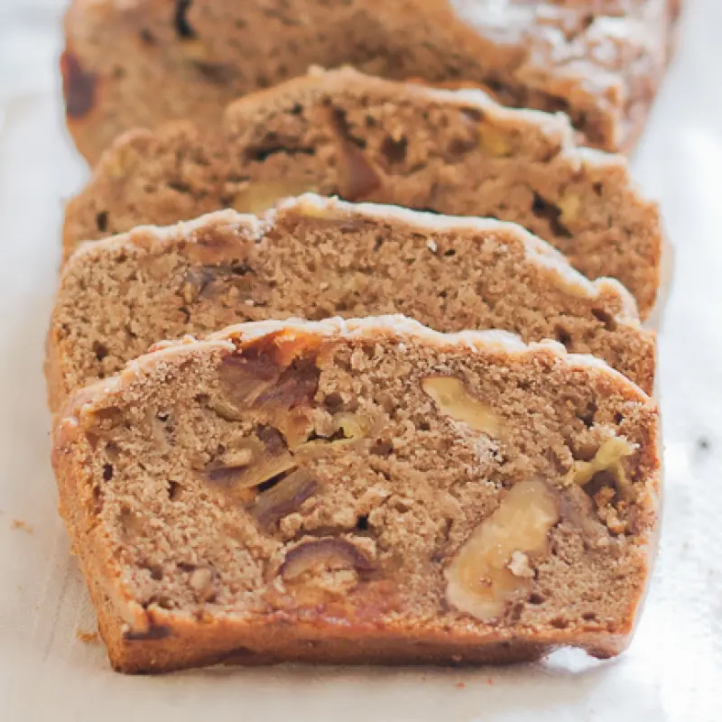 Banana Applesauce Bread