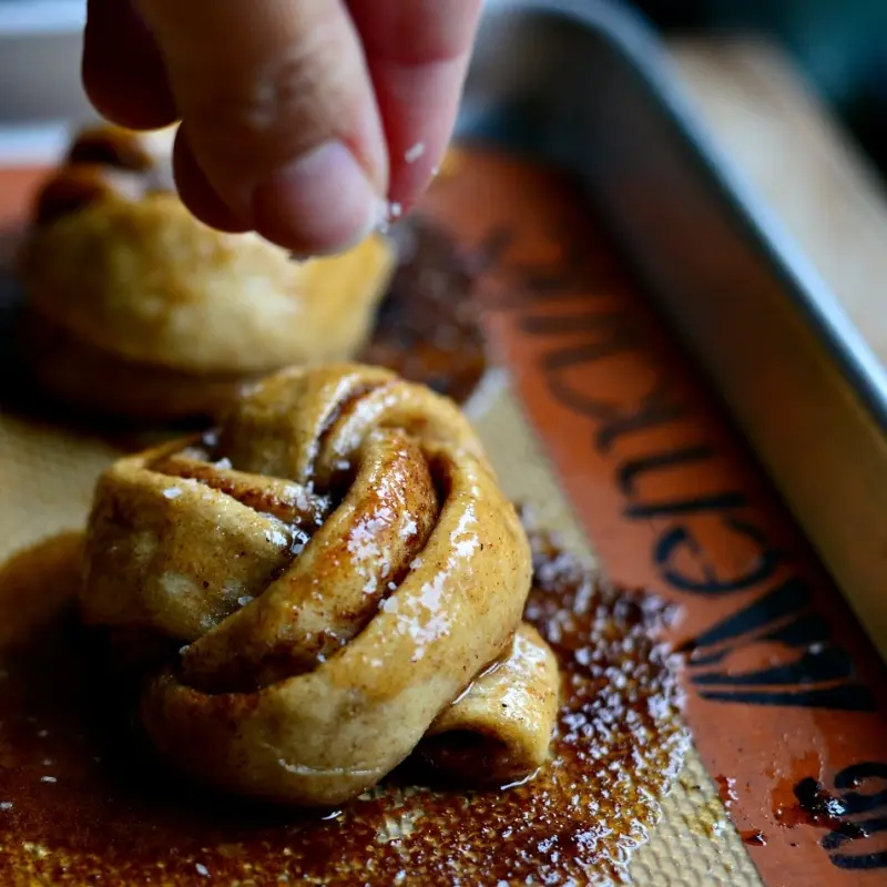 Pumpkin Spice Knots