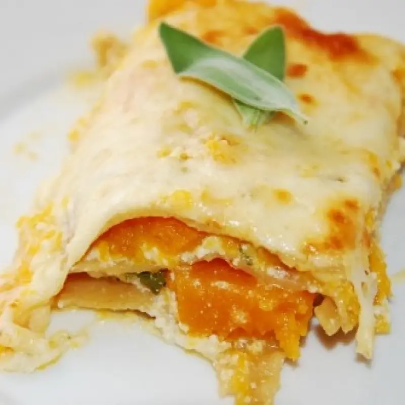 Roasted Butternut Squash Lasagna