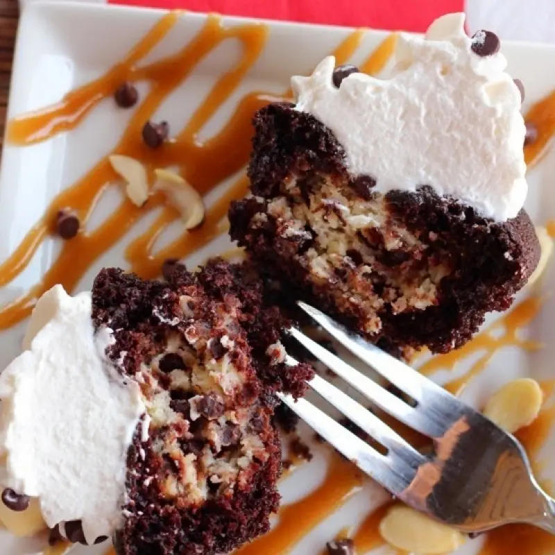 Black Bottom Cupcakes