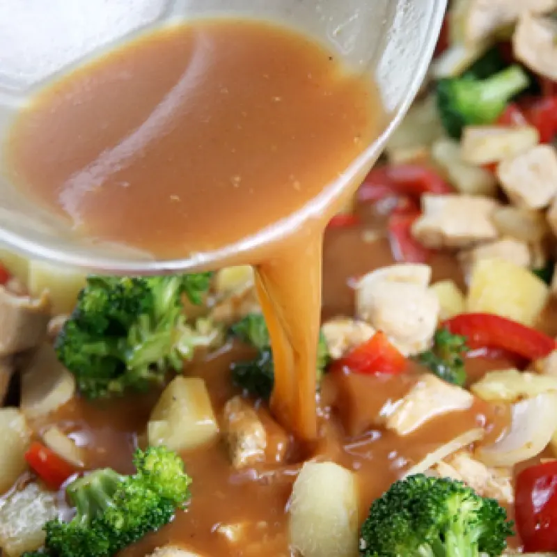 Sweet and Sour Chicken Stir Fry