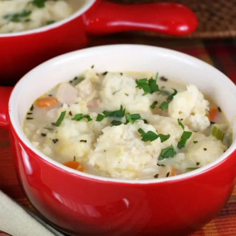 Simple Chicken and Dumplings