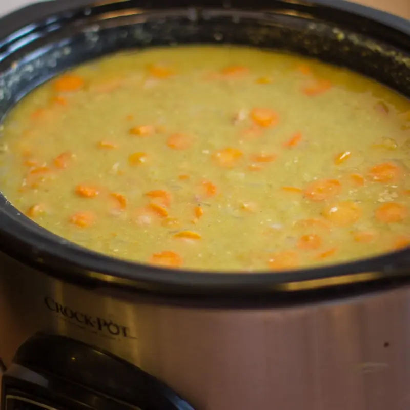 Crock Pot Split Pea Soup