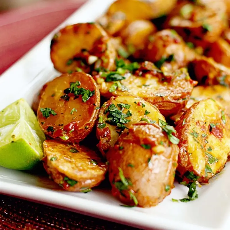Chipotle and Lime Roasted Potatoes