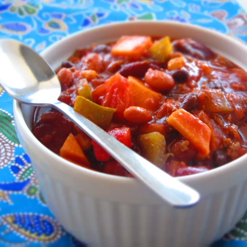 Turkey and Sweet Potato Chili