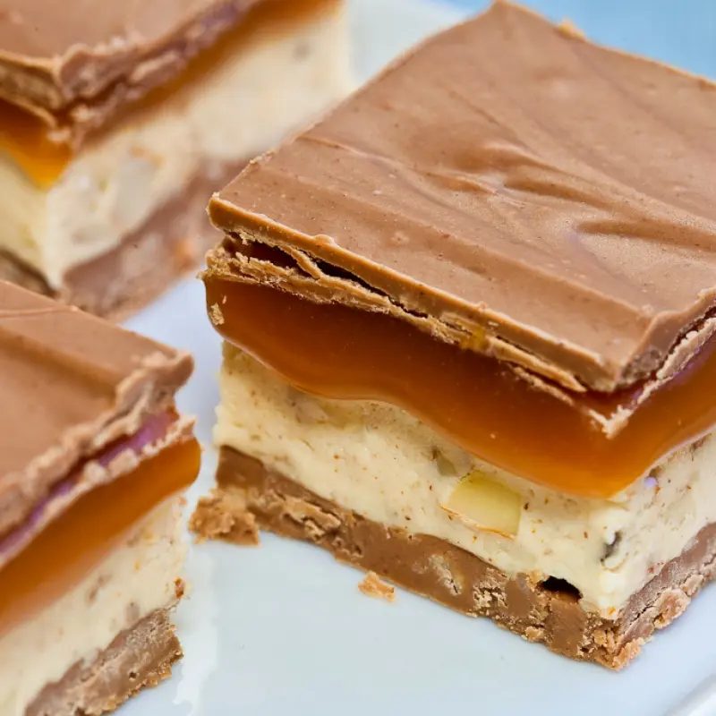 Coconut Caramel Candy Bars