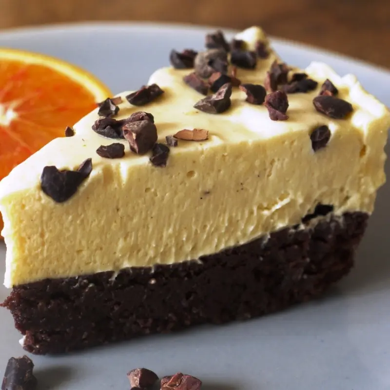 Spiced Chocolate Orange Mousse Cake